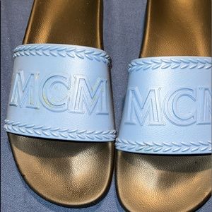 Popular Mcm men slides AUTHENTIC